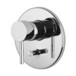 Carlo Frattini Maxima Bateria wannowo-natryskowa z 2 przełącznikami wyjść Chom F5309X2CR