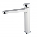 Carlo Frattini Next Bateria umywalkowa jednouchwytowa wysoka z korkiem Chrom F3931LNCR