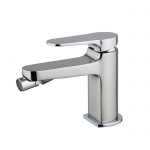 Carlo Frattini Next Bateria bidetowa jednouchwytowa z korkiem Chrom F3942NCR