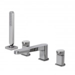 Carlo Frattini Next Bateria wannowa 4-otworowa Chrom F3944CR