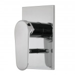 Carlo Frattini Next Bateria wannowo-natryskowa jednouchwytowa podtynkowa z 2 przełącznikami wyjść Chrom F3949X2CR