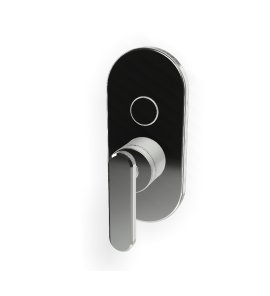 Carlo Frattini Park Line Bateria wannowa/prysznicowa podtynkowa z przełącznikiem 2-drożnym element zewnętrzny chrom F1309E2CR