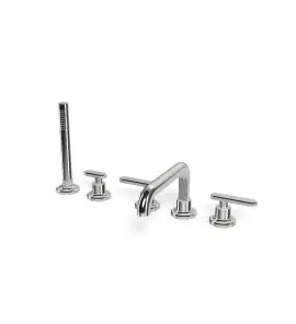 Carlo Frattini Park Line Bateria wannowa 5-otworowa chrom F1324CR