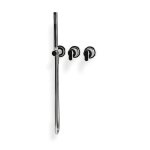 Carlo Frattini Park Line Bateria wannowa/prysznicowa termostatyczna podtynkowa z zestawem prysznicowym element zewnętrzny chrom F1319WX9CR