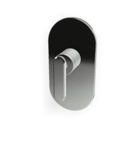 Carlo Frattini Park Line Bateria wannowa/prysznicowa podtynkowa element zewnętrzny chrom F1309X1CR