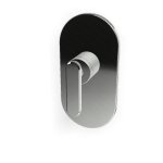 Carlo Frattini Park Line Bateria wannowa/prysznicowa podtynkowa element zewnętrzny chrom F1309X1CR