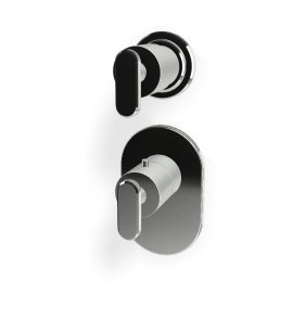 Carlo Frattini Park Line Bateria prysznicowa termostatyczna podtynkowa element zewnętrzny chrom F1353X1CR