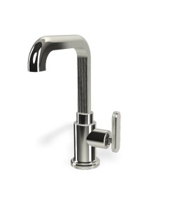 Carlo Frattini Park Line Bateria umywalkowa z korkiem klik klak nickel lucido F1321LLN