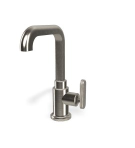 Carlo Frattini Park Line Bateria umywalkowa z korkiem klik klak brushed nickel F1321LSN