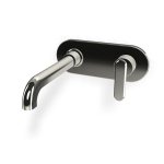 Carlo Frattini Park Line Bateria umywalkowa podtynkowa z korkiem klik klak element zewnętrzny nickel lucido F1301WLX5LN