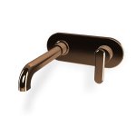 Carlo Frattini Park Line Bateria umywalkowa podtynkowa z korkiem klik klak element zewnętrzny amber bronze F1301WLX5ZL