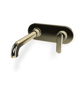 Carlo Frattini Park Line Bateria umywalkowa podtynkowa z korkiem klik klak element zewnętrzny champagne F1301WLX5HL