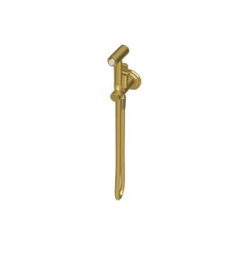 Carlo Frattini Park Line Bidetka ze słuchawką i wężem podtynkowa element zewnętrzny brushed gold F1320/4OS