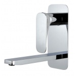 Carlo Frattini Quad Bateria umywalkowa ścienna Chrom F3741VLX5CR.WS