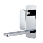 Carlo Frattini Quad Bateria umywalkowa ścienna Chrom F3741VX5CR.WS