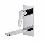 Carlo Frattini Serie 4 Bateria umywalkowa podtynkowa z korkiem Chrom F3760VLX5CR