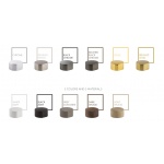 Carlo Frattini So Bateria umywalkowa 3-otworowa podtynkowa Chrom F3191L/5CR