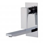 Carlo Frattini Zeta Bateria umywalkowa podtynkowa (pionowa) z korkiem Chrom F3971VLX5CR