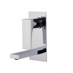 Carlo Frattini Zeta Bateria umywalkowa podtynkowa (pionowa) z korkiem Chrom F3971VX5CR