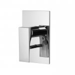 Carlo Frattini Zeta Bateria wannowo-natryskowa podtynkowa z 2 przełącznikami wyjść Chrom F3969X2CR