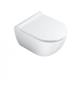    Catalano Colori/Sfera Miska z deską wolnoopadającą 54,5x35 biały mat 1VSF54RBM+KFST00+5SCSTPBM W MAGAZYNIE!!
