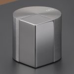 CEA Duet Zawór odcinający jednootworowa zimna woda Satin Stainless Steel DET46S