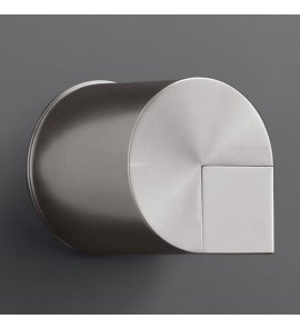 CEA Duet Zawór odcinający ścienny ciepła woda element zewnętrzny Satin Stainless Steel DET41S