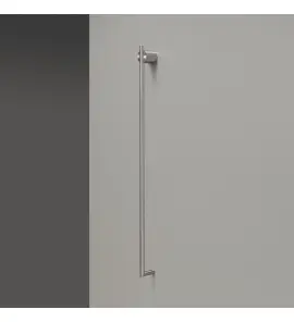      CEA Equilibrio Grzejnik elektryczny do ręczników 106 cm 1 element ścienny element zewnętrzny Satin Stainless Steel EQB21S w magazynie 