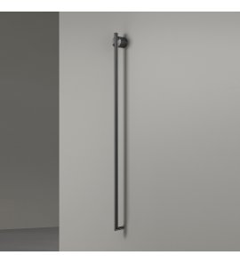 CEA Equilibrio Grzejnik elektryczny do ręczników 106 cm 1 element ścienny element zewnętrzny Black Diamond Satin EQB21KDS