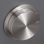 CEA Giotto Mieszacz termostatyczny ścienny element zewnętrzny Satin Stainless Steel TRM08S