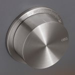 CEA Giotto Mieszacz termostatyczny ścienny element zewnętrzny Satin Stainless Steel TRM05S