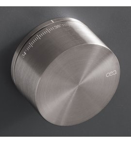 CEA Giotto Mieszacz termostatyczny ścienny element zewnętrzny Satin Stainless Steel TRM19S