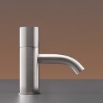 CEA Giotto Plus Bateria umywalkowa jednootworowa Satin Stainless Steel GIO61S