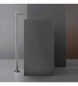 CEA Giotto Plus Bateria umywalkowa wolnostojąca element zewnętrzny Satin Stainless Steel GIO67S