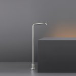 CEA Milo360 Wylewka wannowa wolnostojąca element zewnętrzny Satin Stainless Steel MIL139S