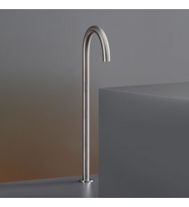 CEA Wylewka umywalkowa obrotowa jednootworowa H53 cm Satin Stainless Steel FRE66S