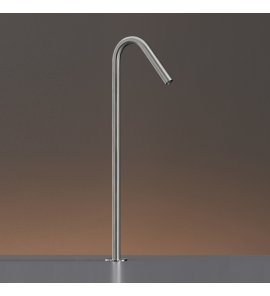 CEA Wylewka umywalkowa obrotowa jednootworowa H56,5 cm Satin Stainless Steel FRE72S