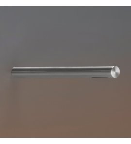 CEA Wylewka umywalkowa ścienna 23 cm element zewnętrzny Satin Stainless Steel OPS42S