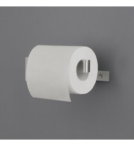 CEA Ziqq Uchwyt ścienny na papier toaletowy Satin Stainless Steel ZIQ68S