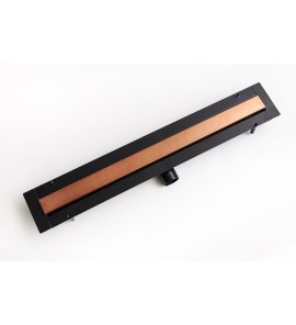   Cedor Odpływ Liniowy 120 cm super niski brushed rose gold PROLIN-BRUROSDES-120 