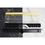   Cedor Odpływ Liniowy 100 cm super niski brushed brass PROLIN-BRUBRADES-100 W MAGAZYNIE!!
