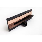 Cedor WALL PRO Odpływ ścienny 30-90 cm ( do wyboru ) super niski różowe złoto błyszczące F361-51697_20210426181332