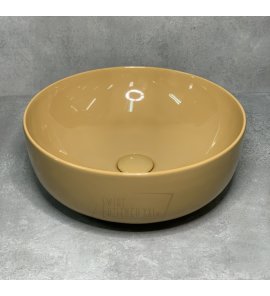    Cielo Era Umywalka stawiana na blacie okrągła ∅40 cm z korkiem klik-klak Anemone BAERA40.AM+PIL01.AM WYPRZEDAŻ EKSPOZYCJI 