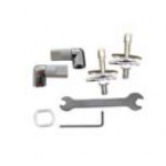 Cielo Fluid Zawiasy do deski zwykłej Chrom FLCE