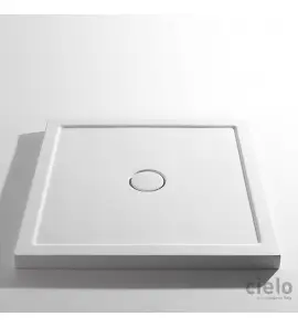 Cielo Sessanta Brodzik kwadratowy 90x90cm Biały PD69090