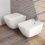 Cielo Shui Comfort Bidet wiszący 37,5x55 cm biały SHCOBS