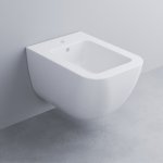 Cielo Shui Comfort WC wiszący 37,5x55 cm biały SHCOVS
