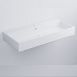 Cielo Smile Umywalka 100x46 cm prostokątna ścienna/stawiana Biały SMLAA100