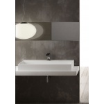 Cielo Smile Umywalka ścienna 100x48cm Biały SMLA100
