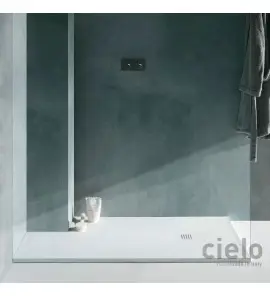 Cielo Venticinque Brodzik prostokątny 90x190cm Biały PDR19090